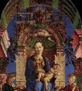 Cosme Tura Madonna with the Child Enthroned oil on canvas